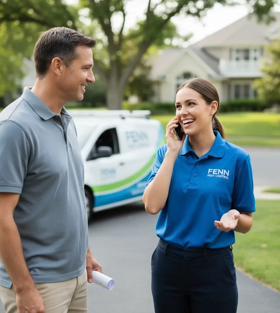 Fenn Pest Control customer support in Celina